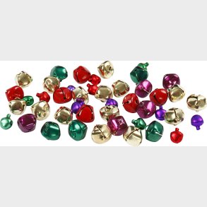 Bjlder -  10+14 Mm - Metallicfarver - 24 Assorterede