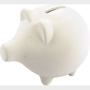 Sparegris - H 11 Cm - L 14 Cm - 10 Stk.