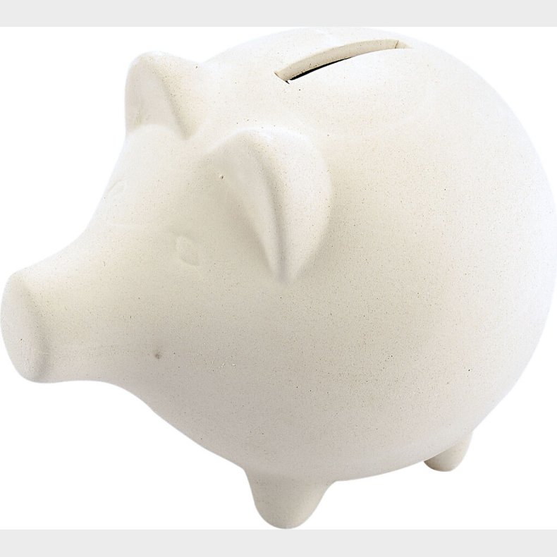 Sparegris - H 11 Cm - L 14 Cm - 10 Stk.