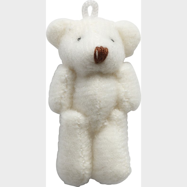 Mini Bamser Med Monteringsje - 4x2,5 Cm - 6 Stk