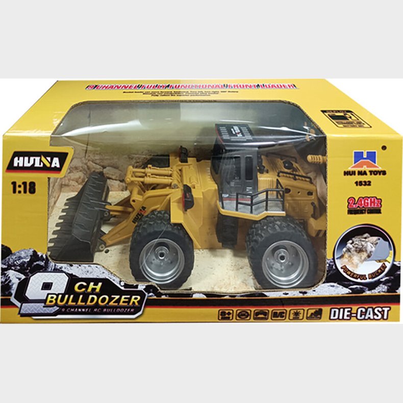 Huina - Fjernstyret Frontlsser - 1:18 - 1532