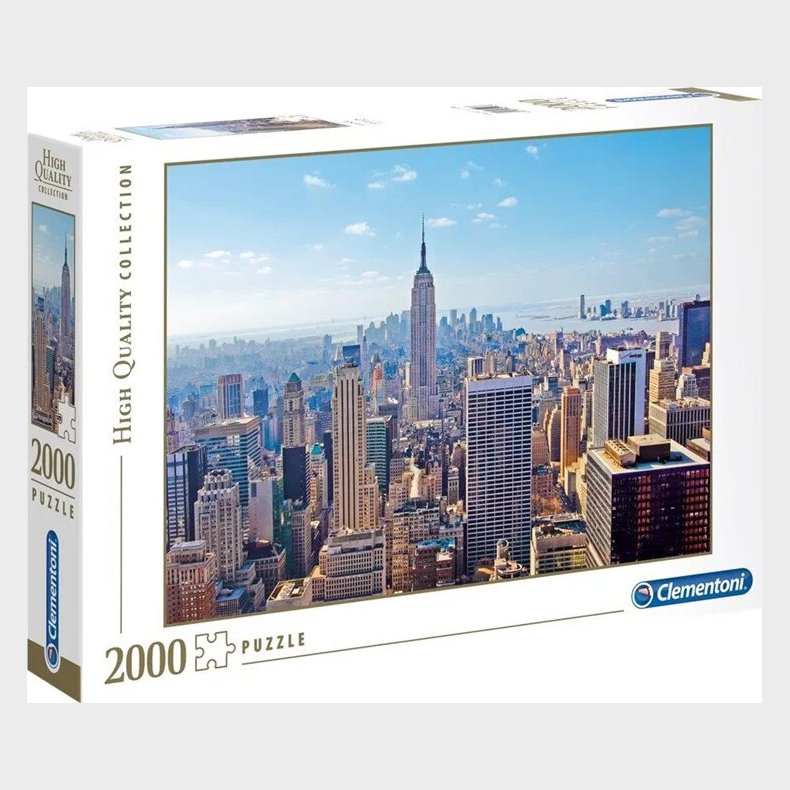 Clementoni Puslespil - New York - High Quality - 2000 Brikker