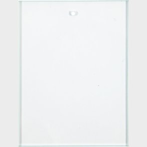 Glasplade - Str. 8x6 Cm - Tykkelse 3 Mm - 10 Stk.