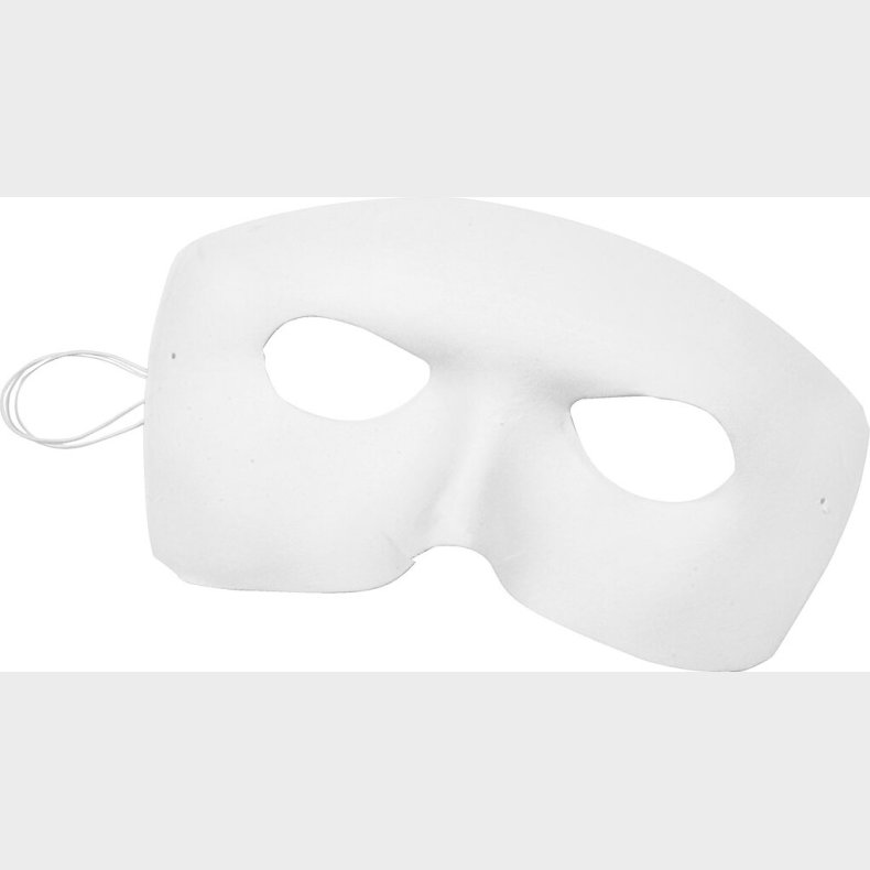 Mal Selv Masker - Halvmaske - Hvid - 12 Stk