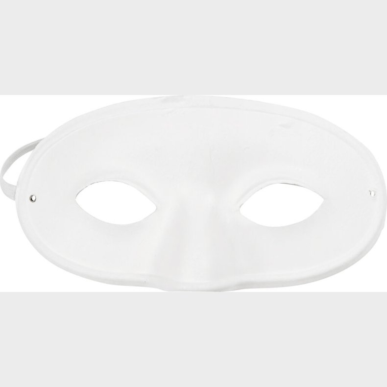 Mal Selv Masker - Halvmaske - Hvid - 10 Stk
