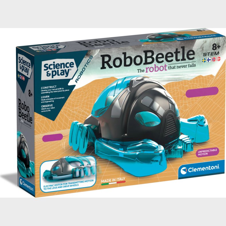 Clementoni - Science &amp; Play - Robo Beetle - Robot Legetj