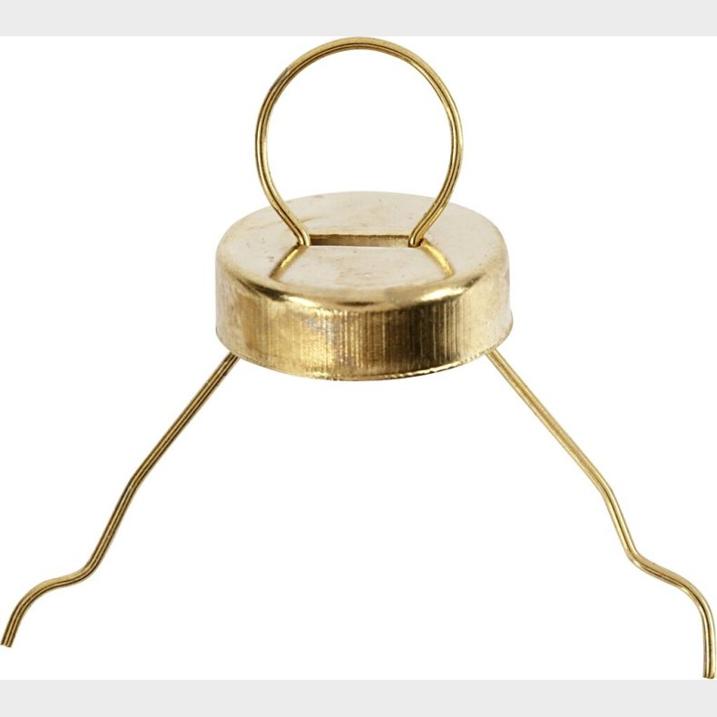 Ophng -  13 Mm - Hulstr. 5 Mm - Guld - 25 Stk.