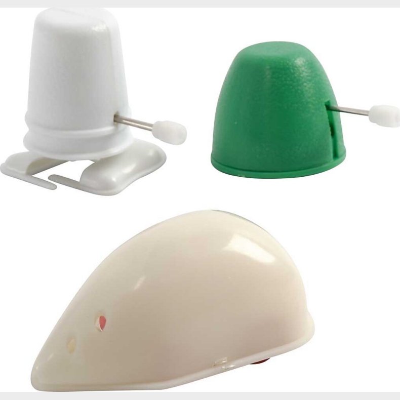 Dekorationsfigurer - Mekaniske - 3 Stk