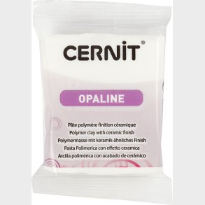 Cernit - Ler - Opaline - Porceln Hvid - 010 - 56 G