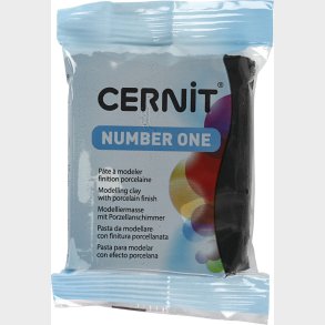 Cernit - Ler - Number One - Sort - 100 - 56 G