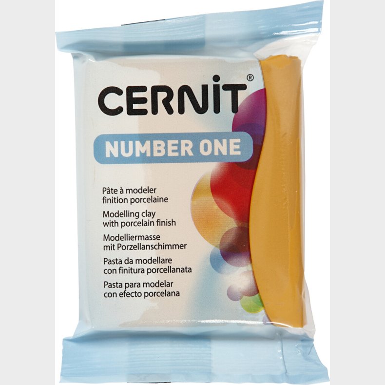 Cernit - Ler - Number One - Gul Okker - 746 - 56 G