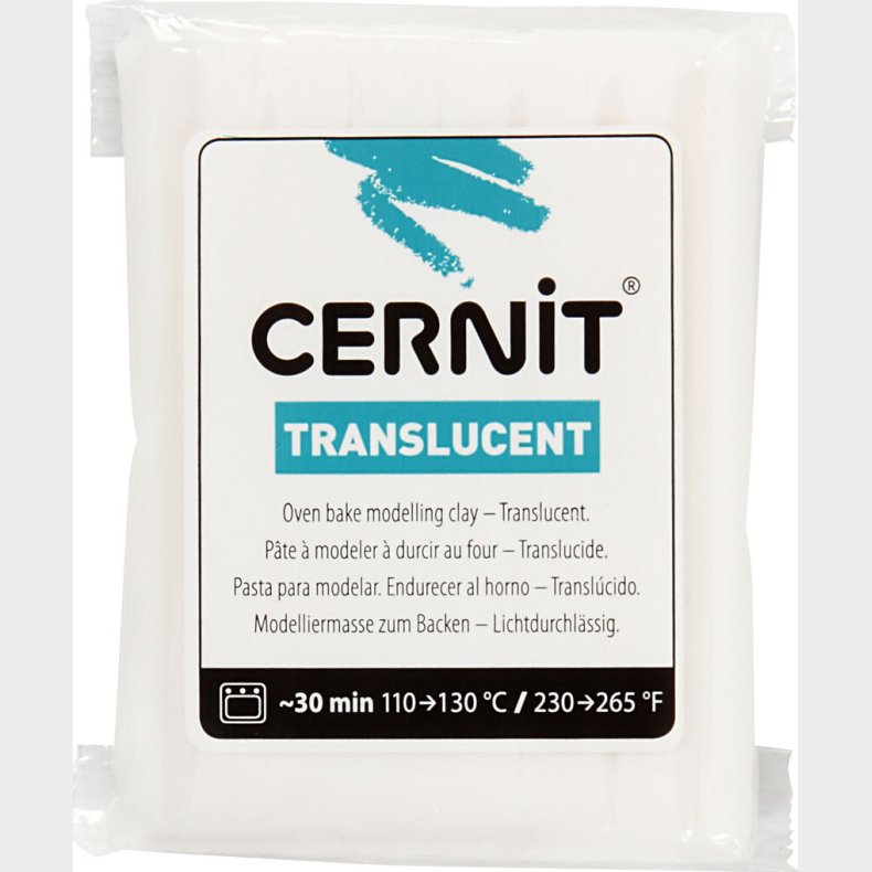 Cernit - Ler - Gennemsigtig - 005 - 56 G