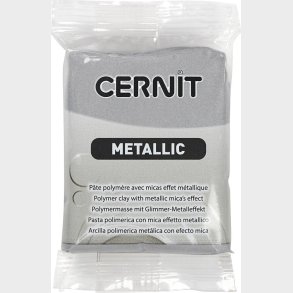 Cernit - Ler - Metallic - Slv - 080 - 56 G