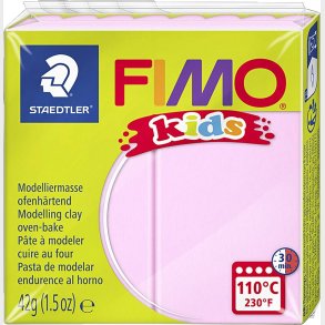 Fimo - Ler Til Ovn - Kids - Rosa - 42 G
