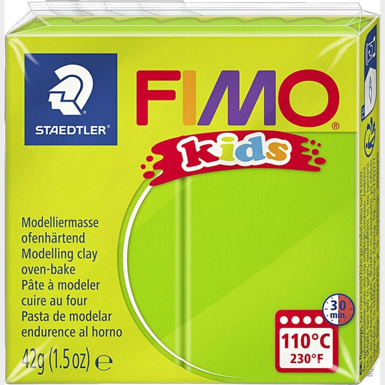 Fimo - Ler Til Ovn - Kids - Lys Grn - 42 G