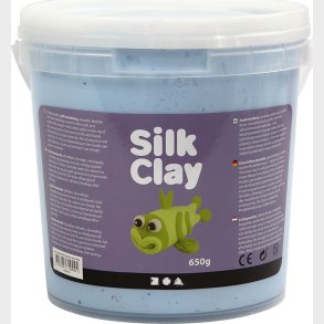 Silk Clay - Neon Bl -modellervoks I Spand - 650 G