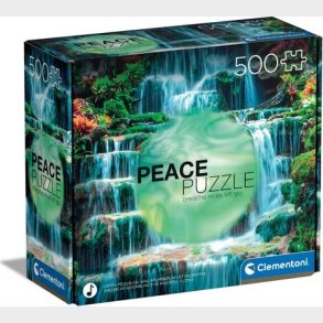 Clementoni Puslespil - Flow - Peace Collection - 500 Brikker