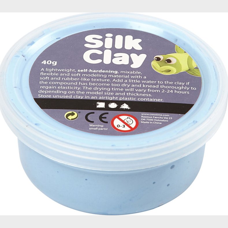 Silk Clay - Neon Bl - Modellervoks - 40 G