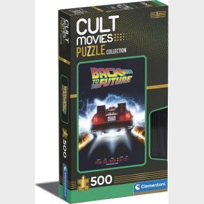 Clementoni Puslespil - Back To The Future - Cult - 500 Brikker