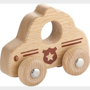 Legetjs Politibil I Tr - Viga