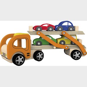 Biltransport Legetj I Tr Med 4 Trbiler - Viga