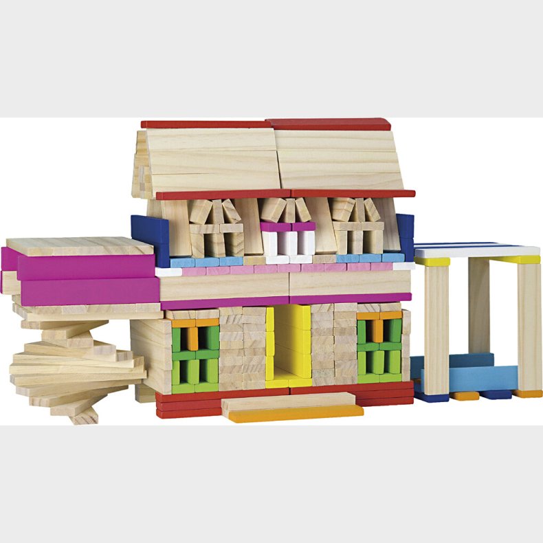 Viga - Klodser I Tr - Byggeklodser - 10 Cm - 250 Stk