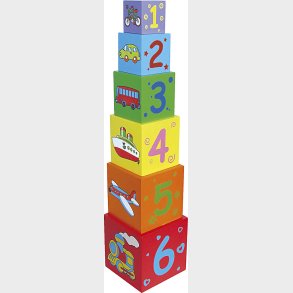 Stableklodser I Tr - 6 Klodser - Viga