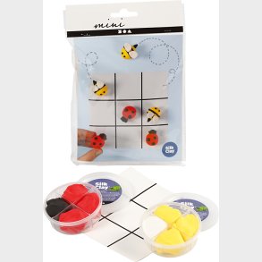 Silk Clay - Diy Kit - Kryds Og Bolle Spil