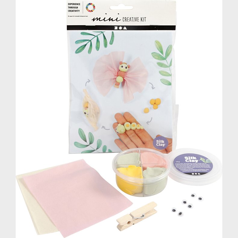 Silk Clay - Diy Kit - Sommerfuglens Livscyklus
