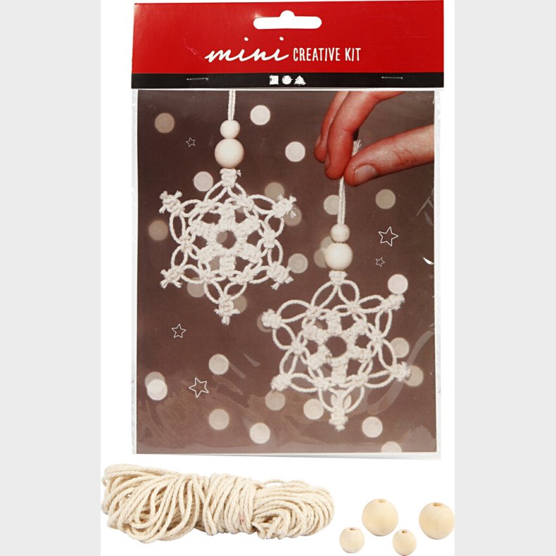 Mini Diy Kit - Macram Iskrystal - H 10 Cm