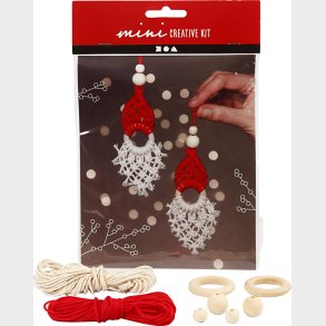 Mini Diy Kit - Macram Nisse - H 14 Cm