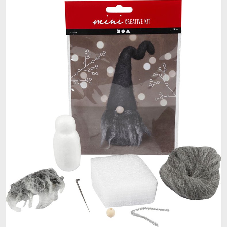 Mini Diy Kit - Nsenisse - H 13 Cm - Gr Melange