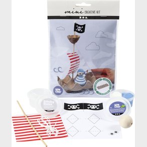 Silk Clay - Diy Kit - ggebakke Piratskib