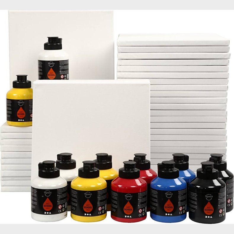 Art School Billedkunst - Primrfarver