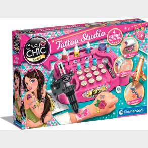 Tatoveringer Til Brn - Tattoo Studio - Crazy Chic - Clementoni