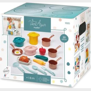 Kkken Legetj Til Brn - Vert Azur - Ecoiffier - 20 Dele