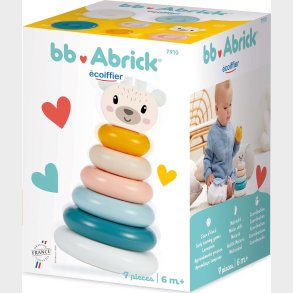 Stabletrn Med Ringe I Plast - 9 Dele - Ecoiffier Abrick