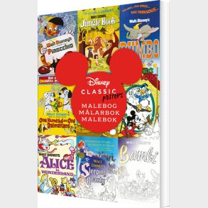 Disney Classic Posters - Malebog - Disney - Bog