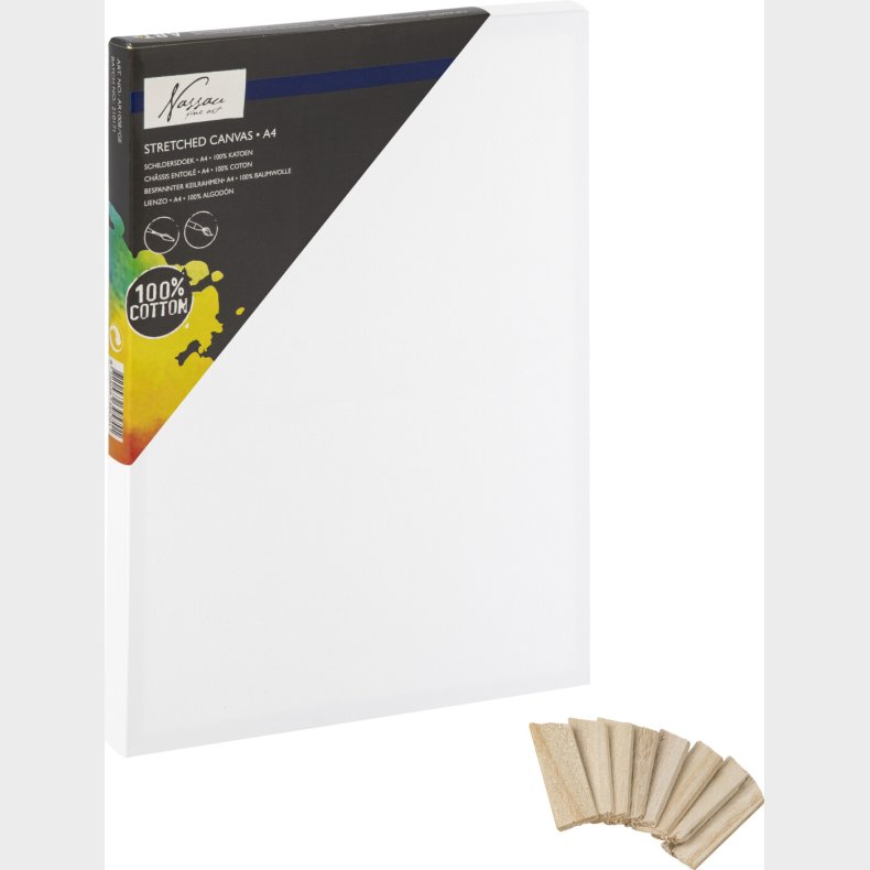 Malerlrred - Bomuld - 21x29,7 Cm