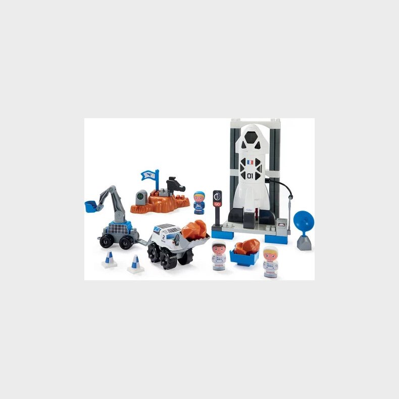 Rumstation Legetj Med Figurer - Ecoiffier Abrick