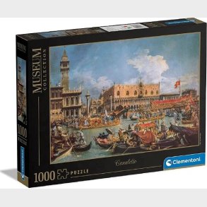 Clementoni Puslespil - Canaletto - Museum - 1000 Brikker