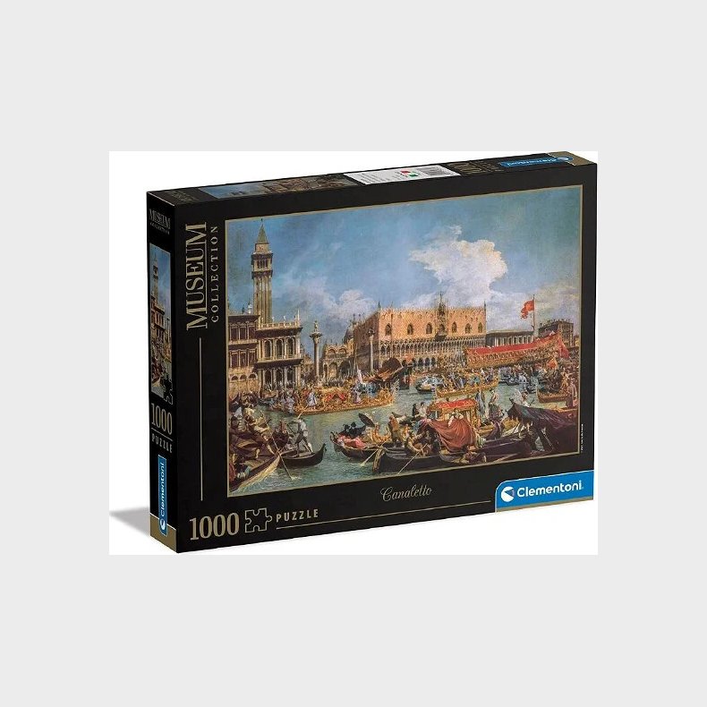 Clementoni Puslespil - Canaletto - Museum - 1000 Brikker