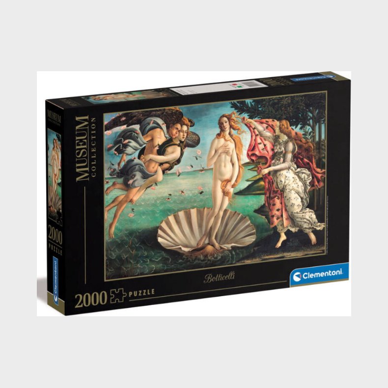 Clementoni Puslespil - Botticelli Venus - Museum - 2000 Brikker