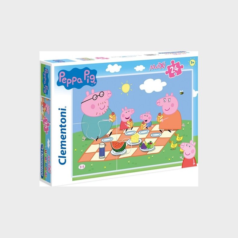 Gurli Gris Puslespil - Maxi - 24 Brikker - Clementoni