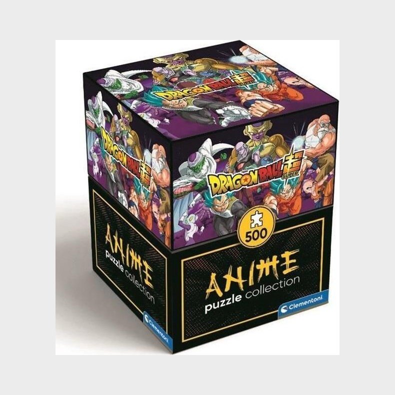 Clementoni Puslespil - Anime Dragonball Cube - 500 Brikker