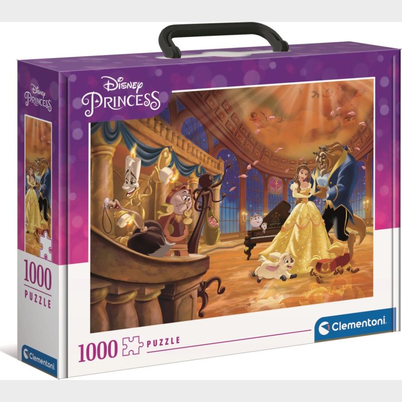 Disney Princess Puslespil - Belle - 1000 Brikker - Clementoni