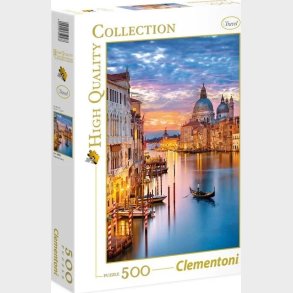 Clementoni Puslespil - Lighting Venice - High Quality - 500 Brikker