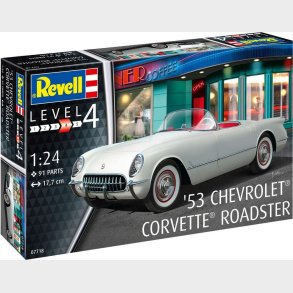 Revell - 3 Corvette Roadster - Level 4 - 1:24 - 07718