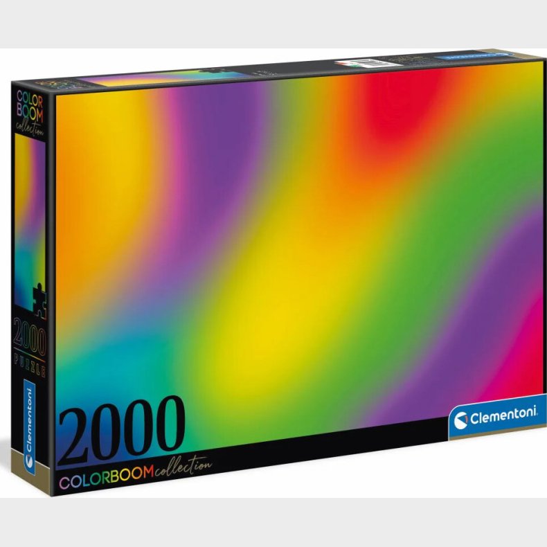 Clementoni Puslespil - Gradient - Colorboom - 2000 Brikker