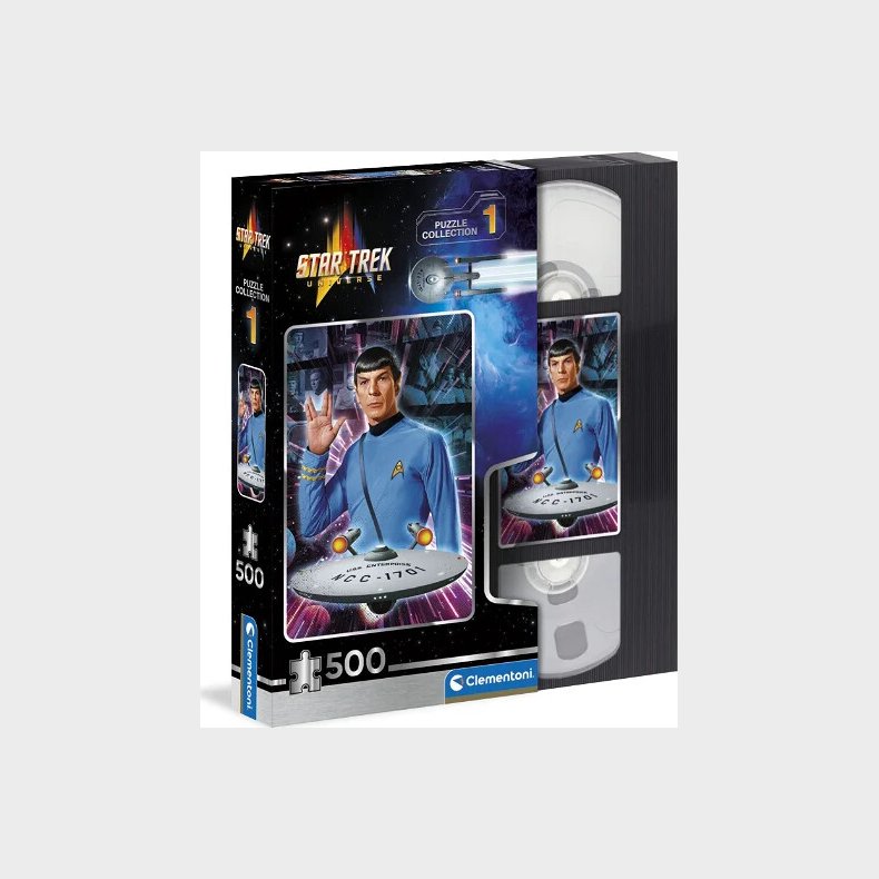 Clementoni Puslespil - Star Trek - Puslespil Collection 1 - 500 Brikker